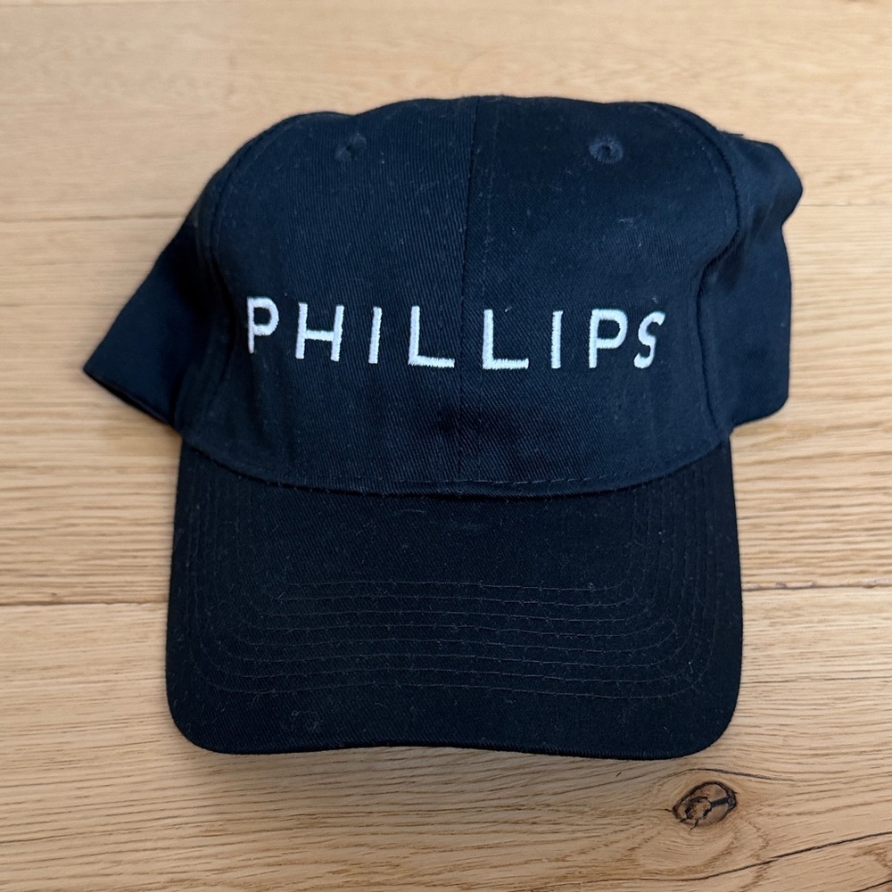 Phillips Black Baseball Cap